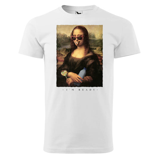 Modern mona lisa t-shirt - rvdesignprint