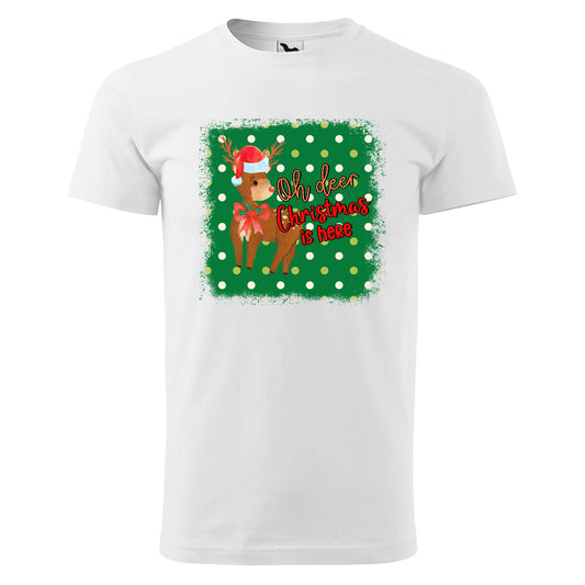 Oh deer christmas is here t-shirt - rvdesignprint