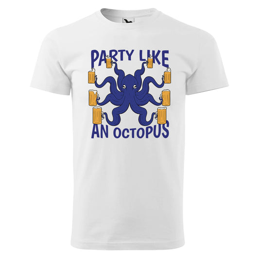 Party octopus t-shirt - rvdesignprint