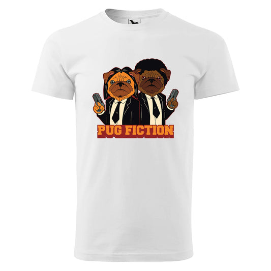 Pug fiction t-shirt - rvdesignprint