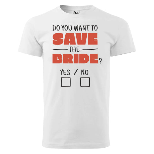 Save the bride t-shirt - rvdesignprint