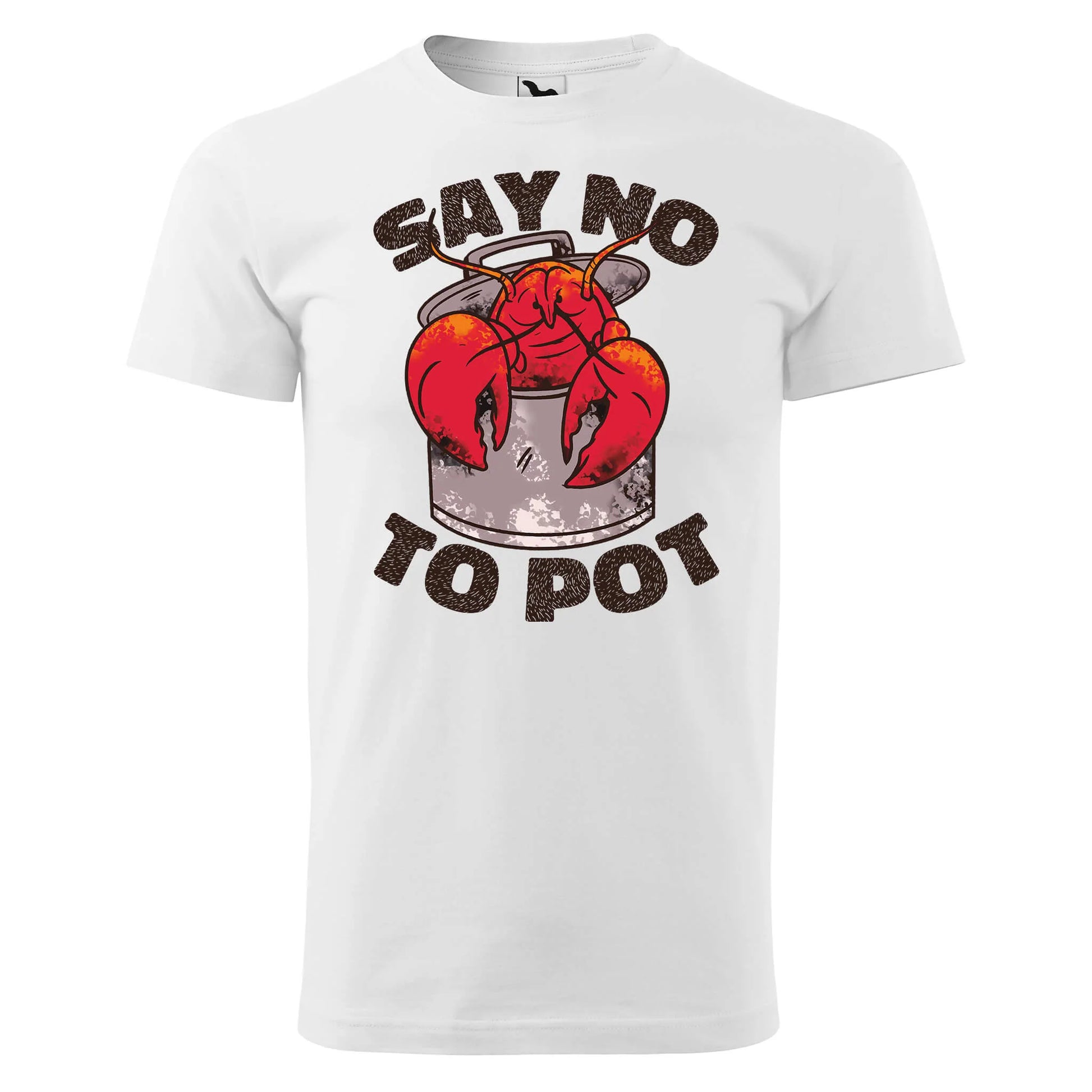 Say no to pot t-shirt - rvdesignprint