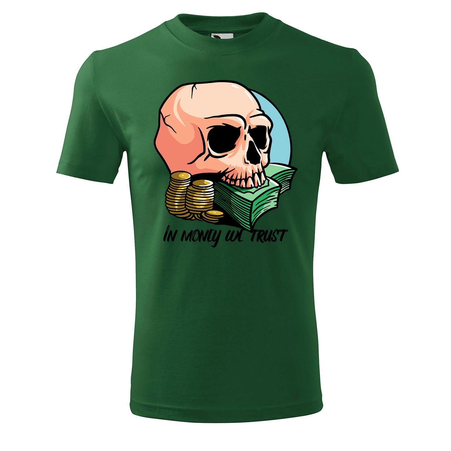 Skull money t-shirt - rvdesignprint