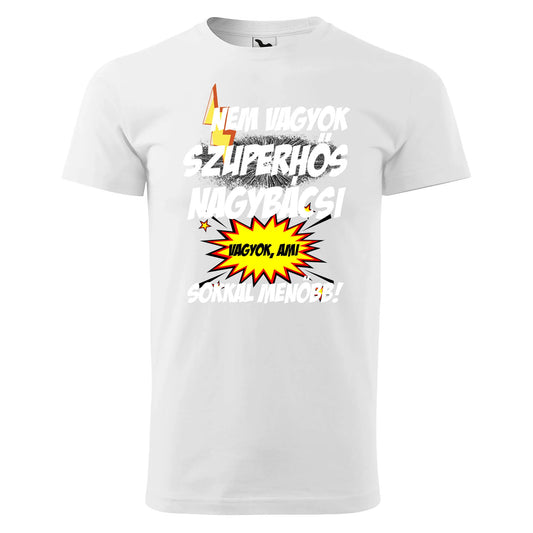 Szuperhos nagybacsi t-shirt - rvdesignprint