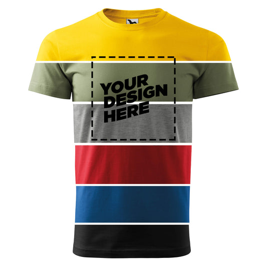 Unisex T-shirt with custom design | rvprintshop.com