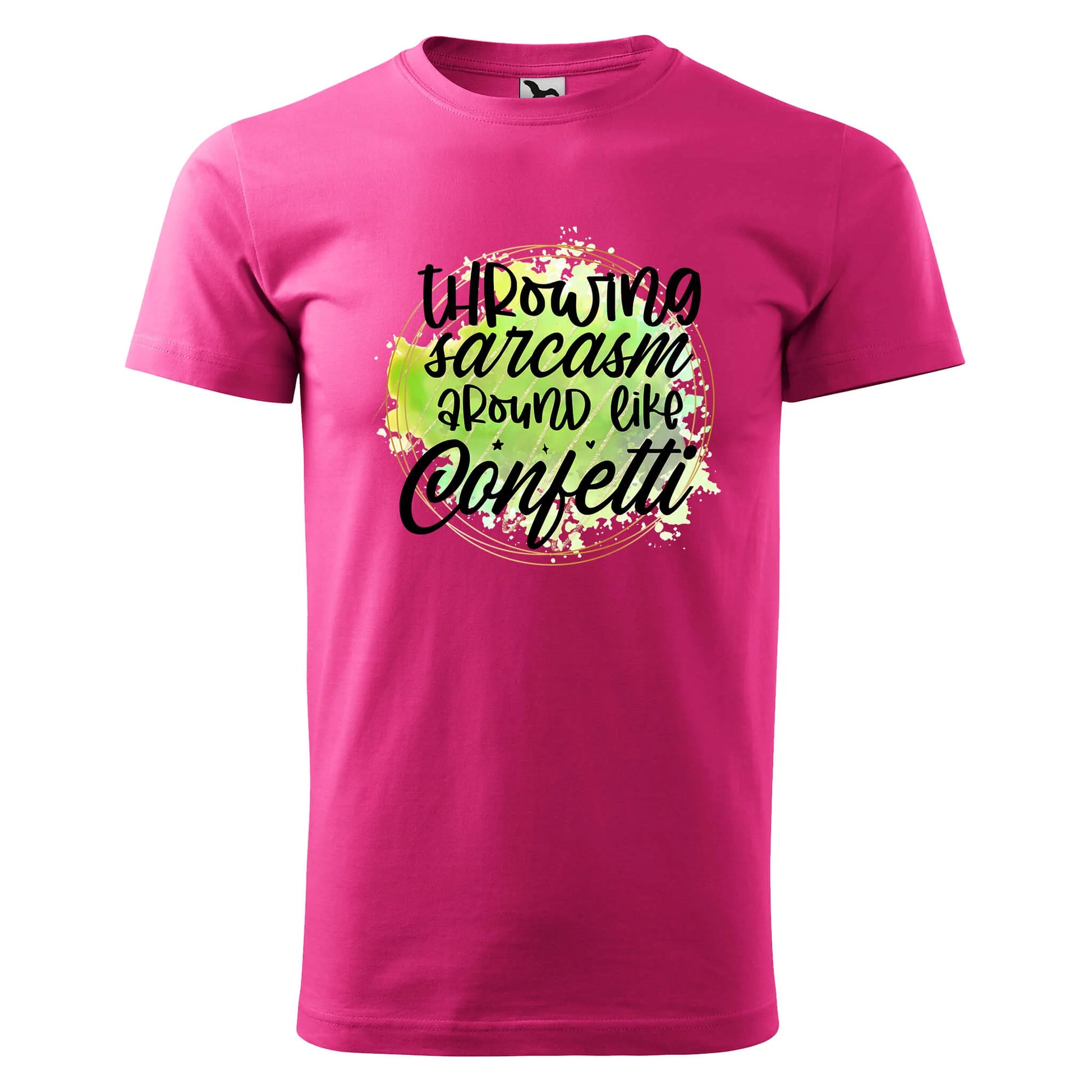 Throwing sarcasm around like confetti t-shirt - rvdesignprint
