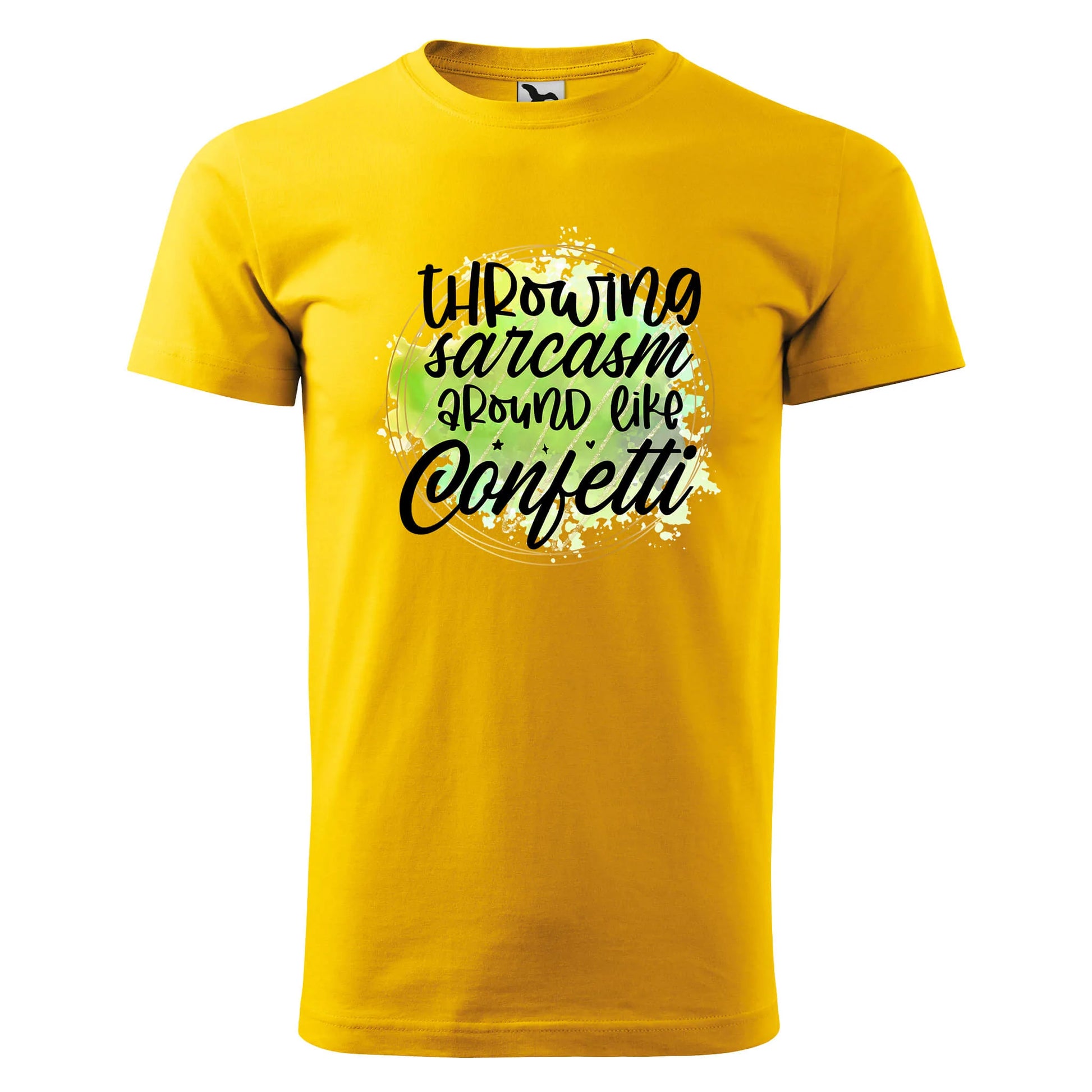 Throwing sarcasm around like confetti t-shirt - rvdesignprint