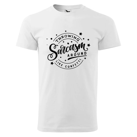 Throwing sarcasm t-shirt - rvdesignprint