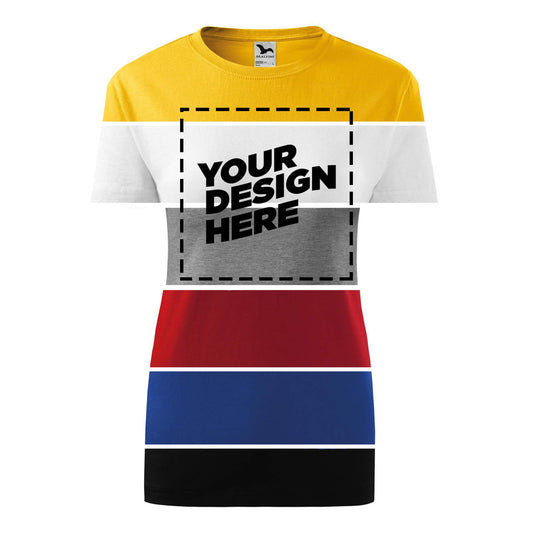 Woman T-shirt with custom design | rvprintshop.com