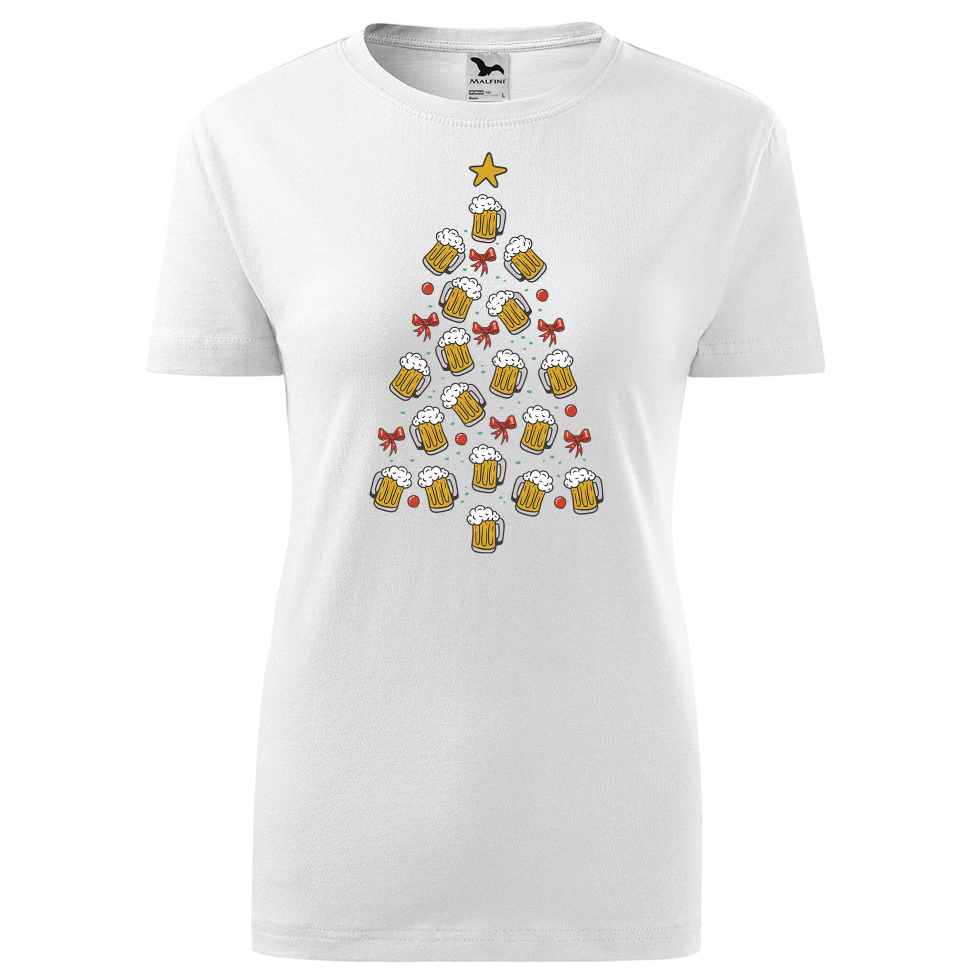 Beer christmas tree t-shirt - rvdesignprint