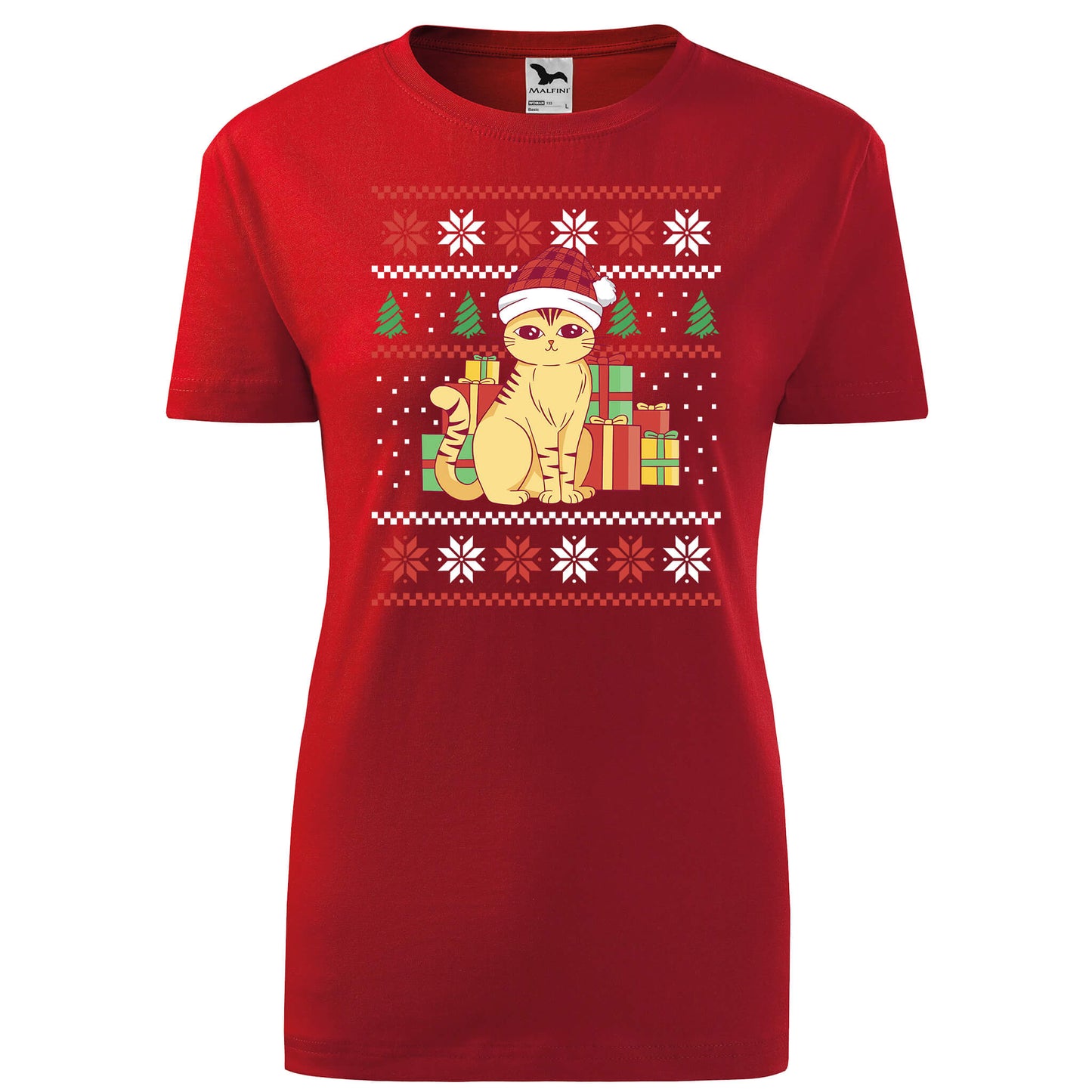 Cat ugly sweater t-shirt - rvdesignprint