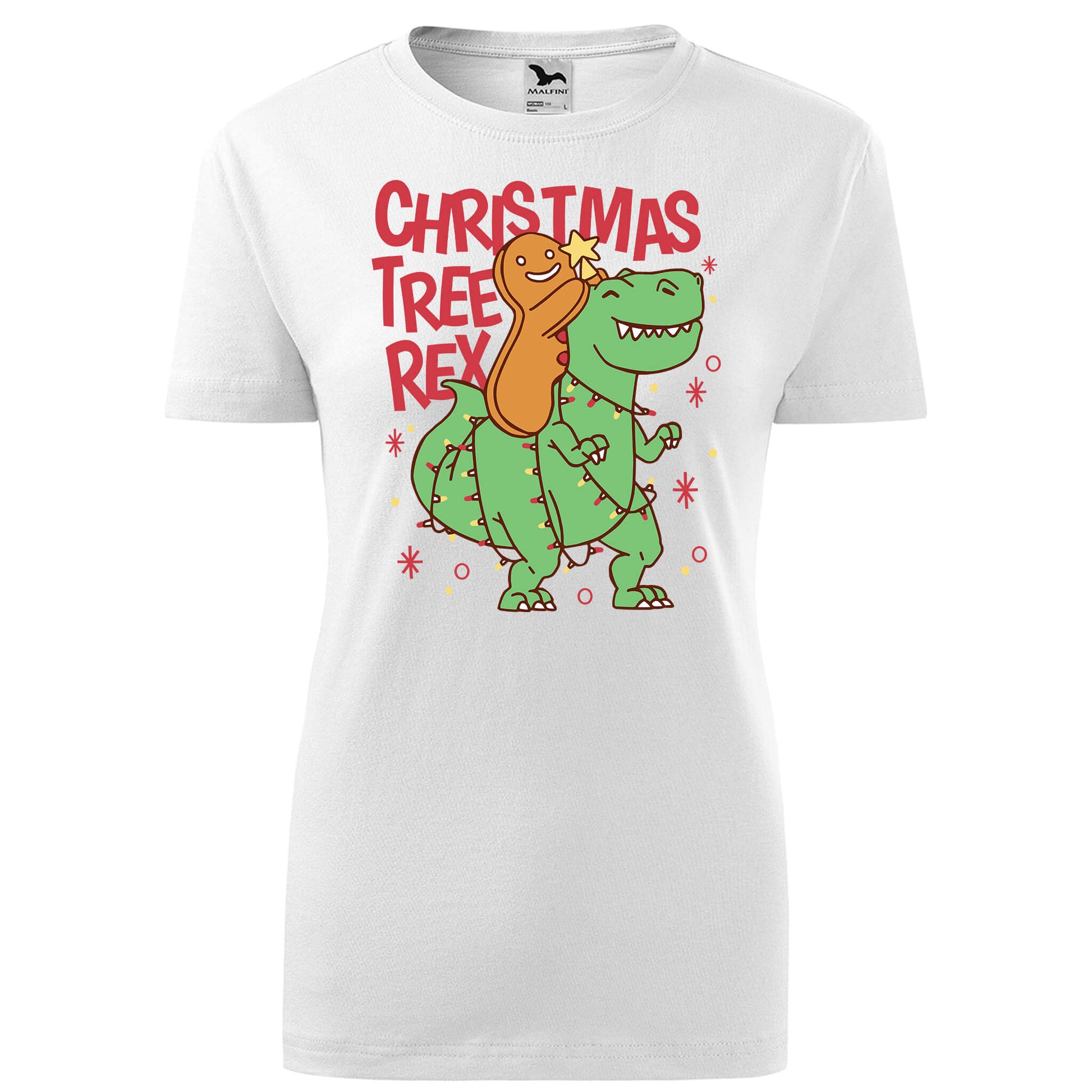 Christmas tree rex t-shirt - rvdesignprint