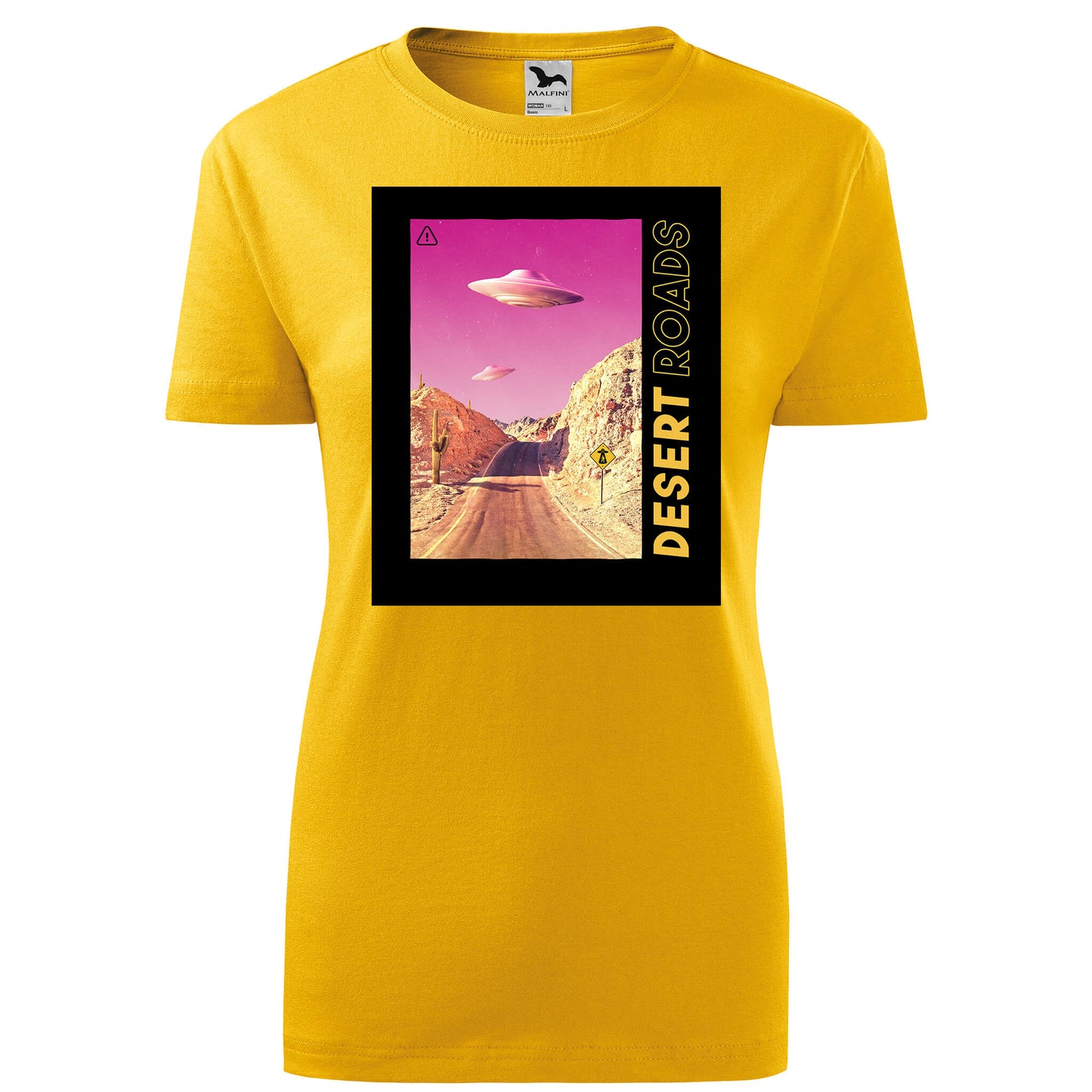 Desert roads ufo t-shirt - rvdesignprint