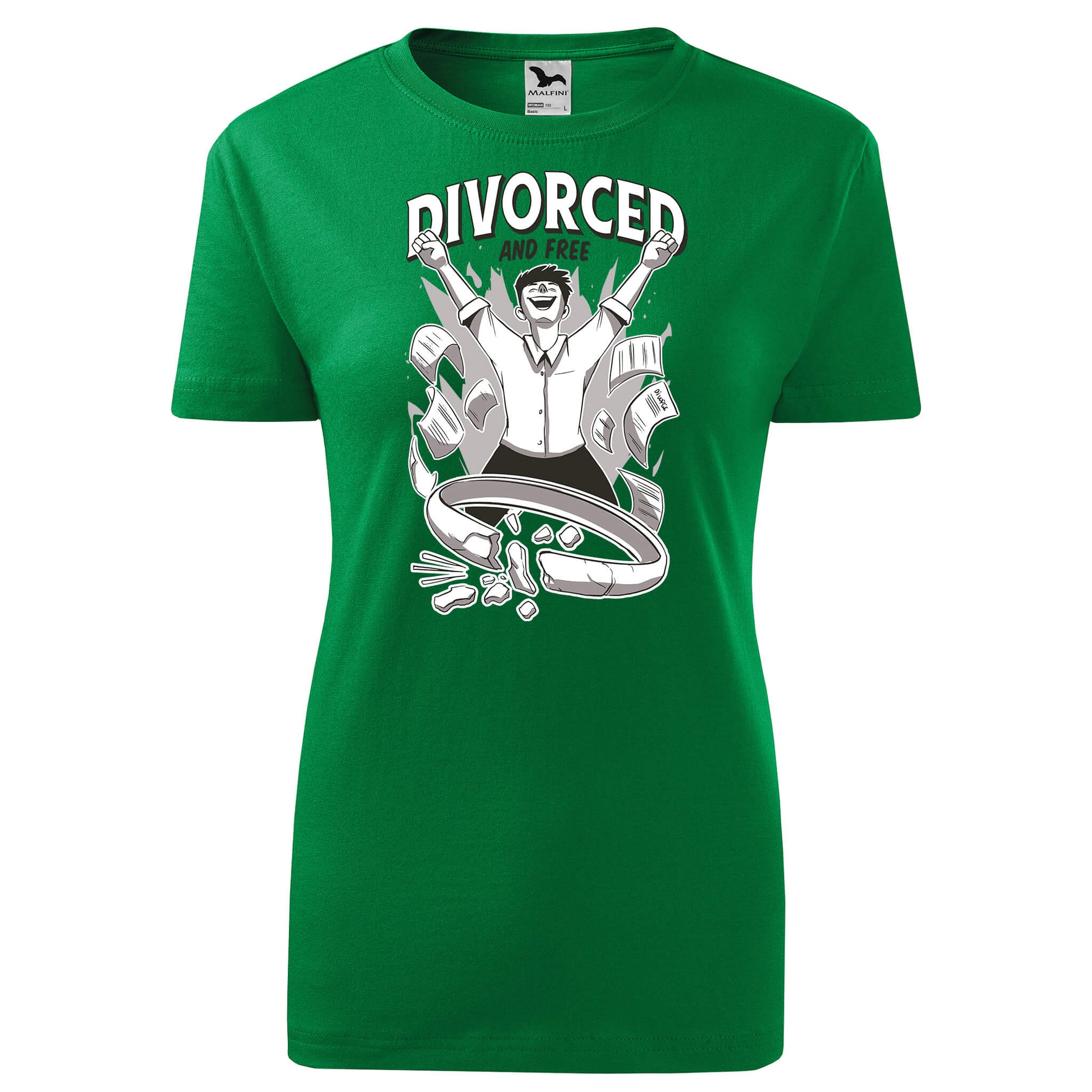 Divorced free t-shirt - rvdesignprint