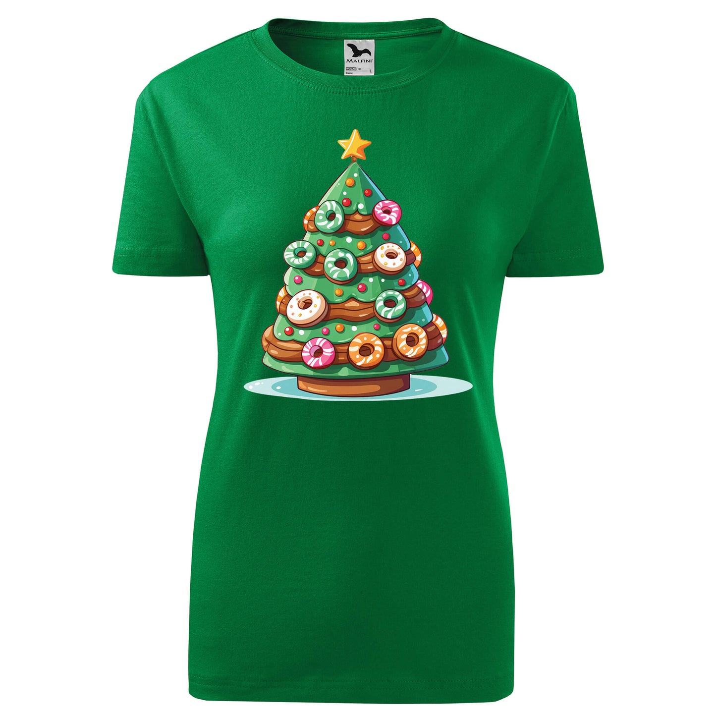 Donut christmas tree t-shirt - rvdesignprint
