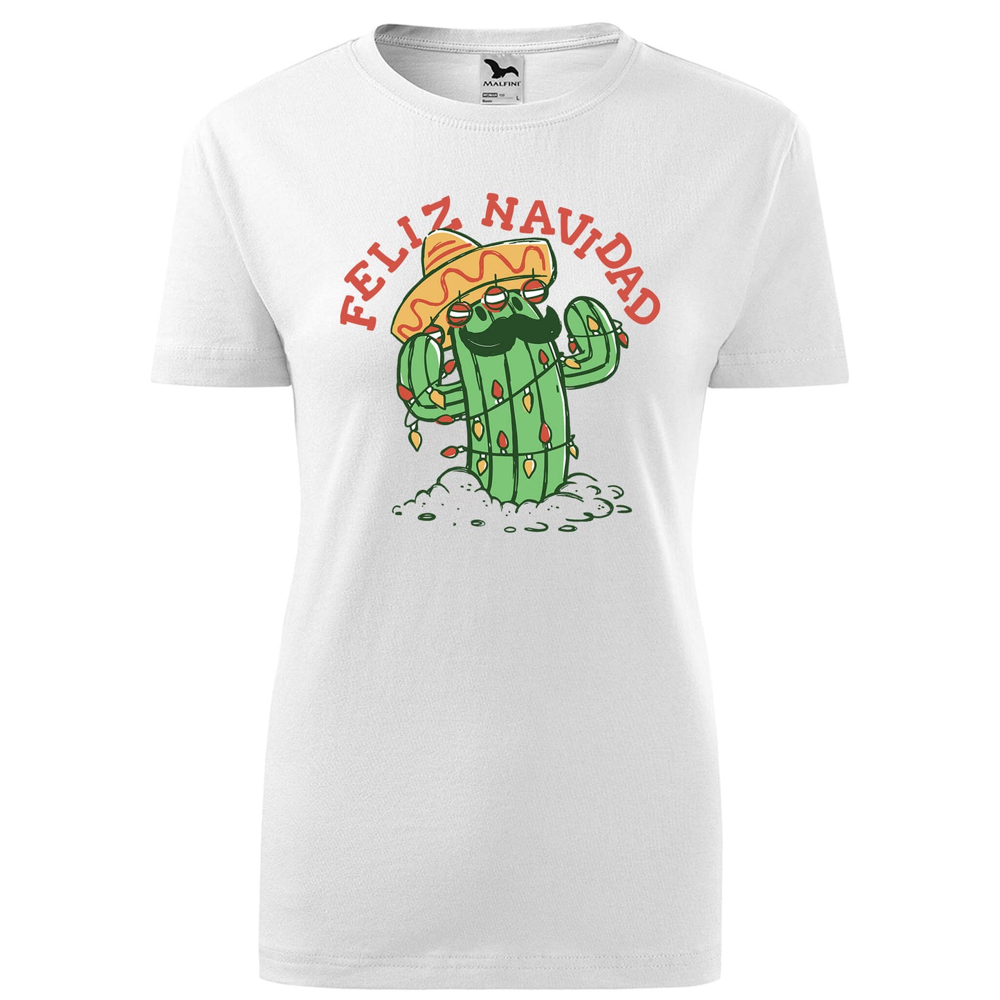 Feliz navidad cactus t-shirt - rvdesignprint