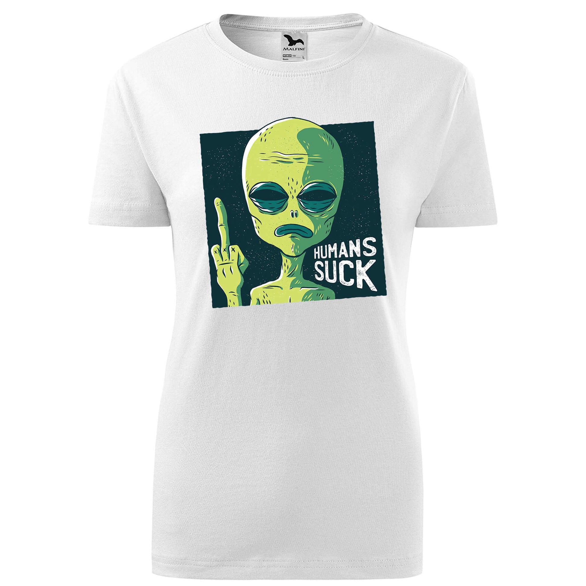Humans suck alien t-shirt - rvdesignprint