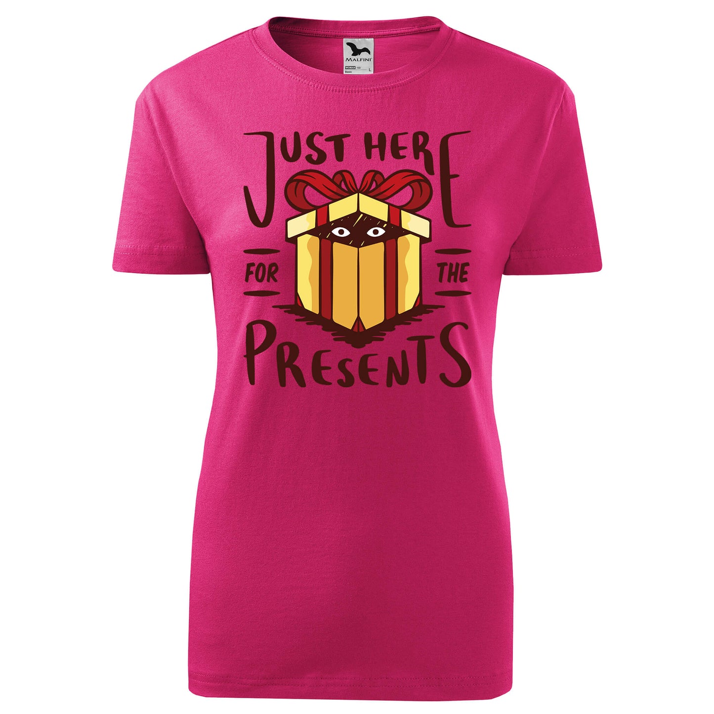 Just here for the presents t-shirt - rvdesignprint