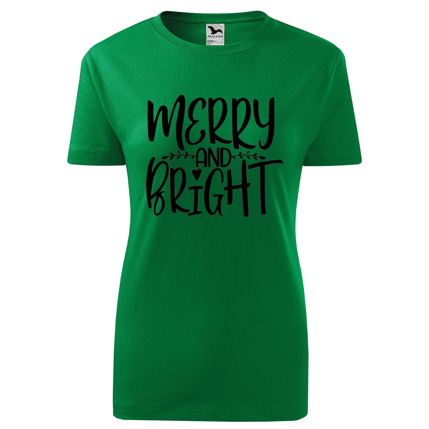 Merry and bright t-shirt - rvdesignprint