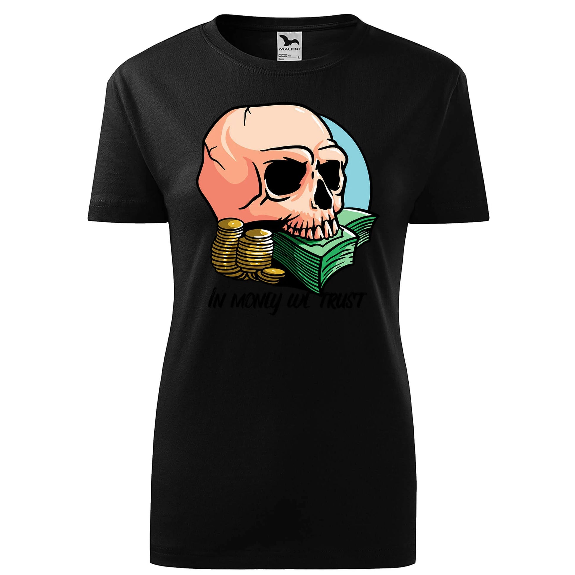 Skull money t-shirt - rvdesignprint