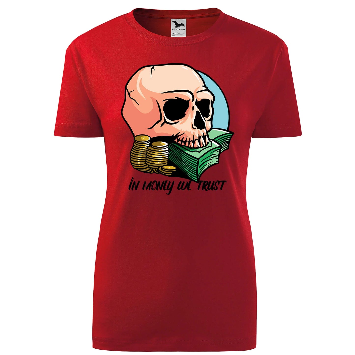 Skull money t-shirt - rvdesignprint