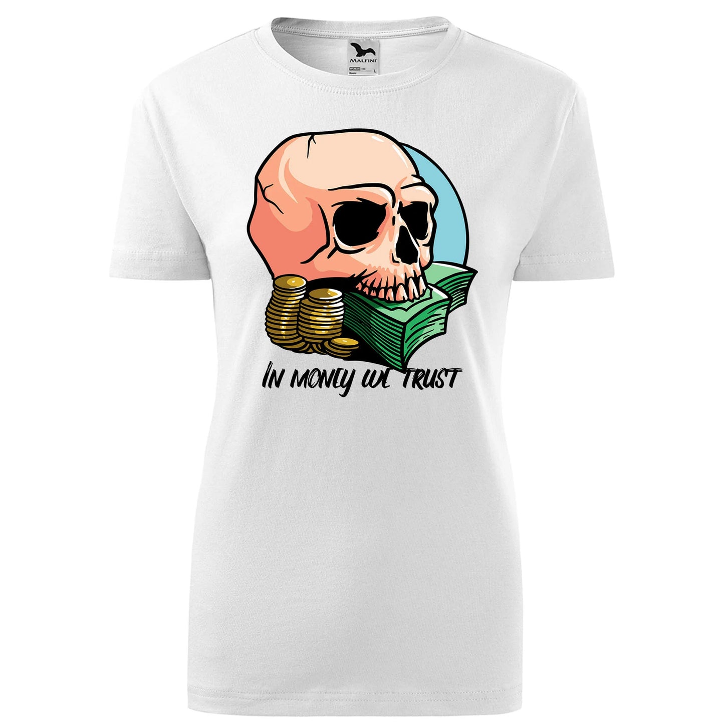 Skull money t-shirt - rvdesignprint