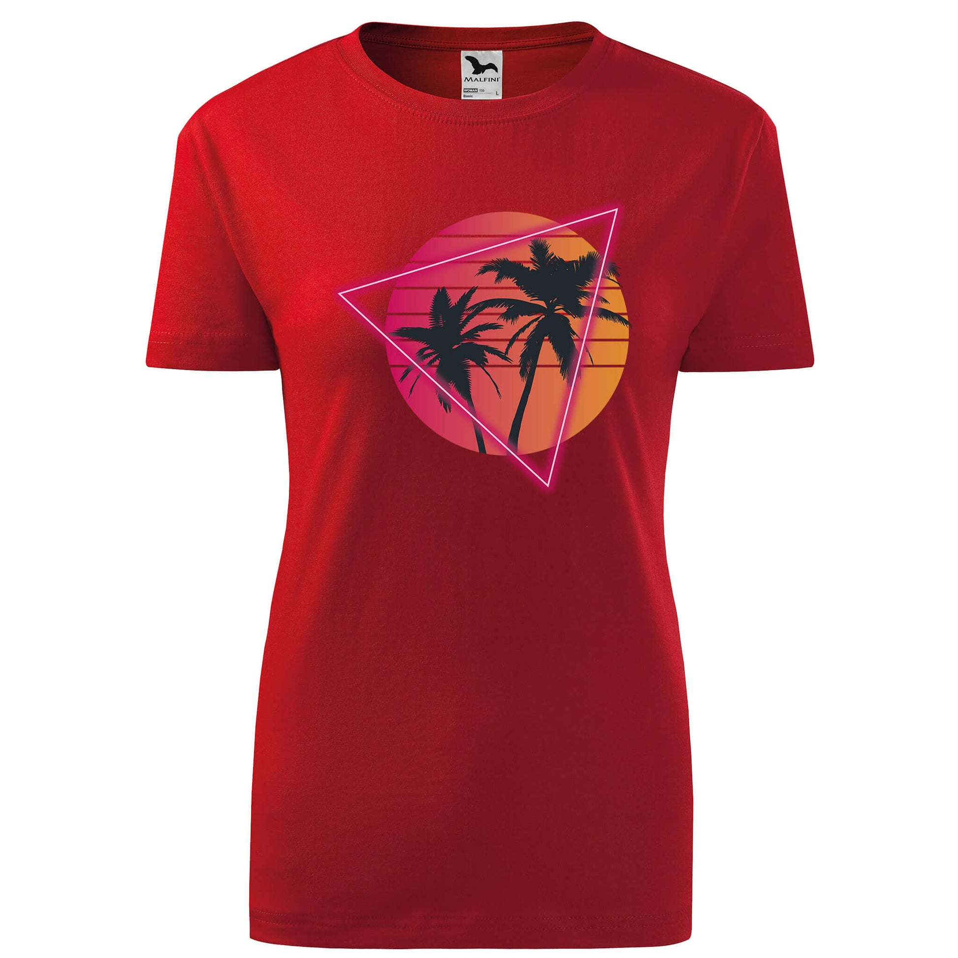 Sunset vaporwave t-shirt - rvdesignprint