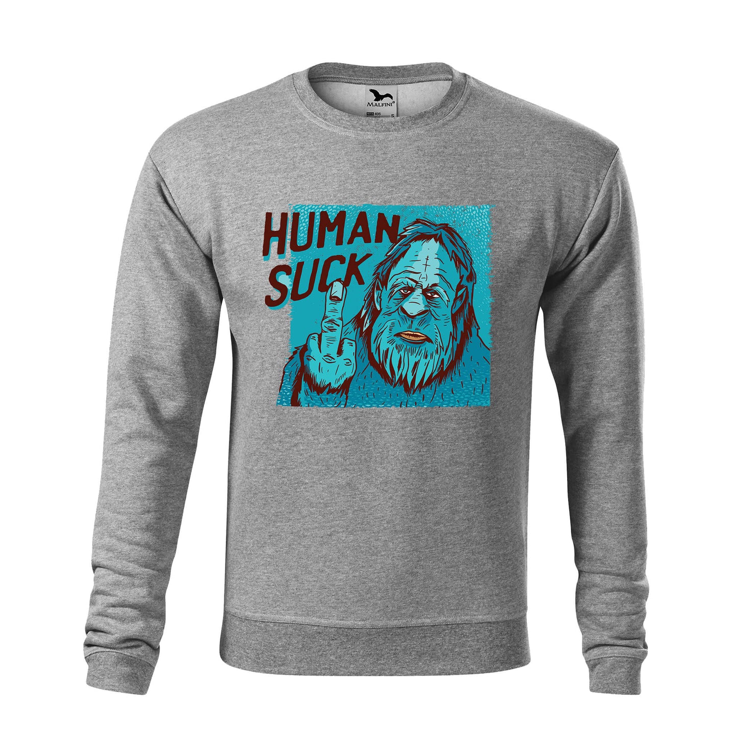 Bigfoot human suck sweatshirt - rvdesignprint