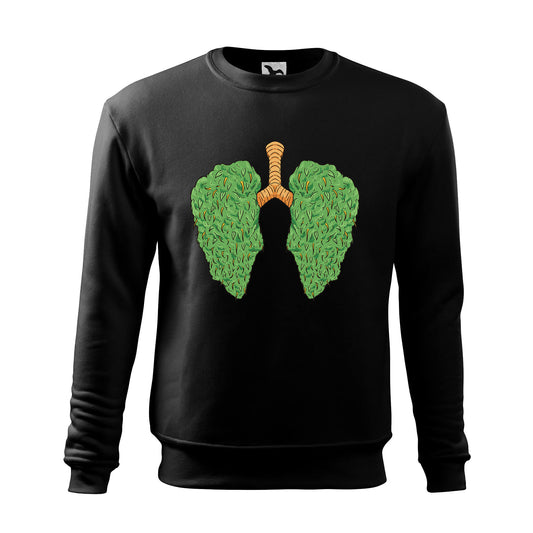 Cannabis lungs sweatshirt - rvdesignprint