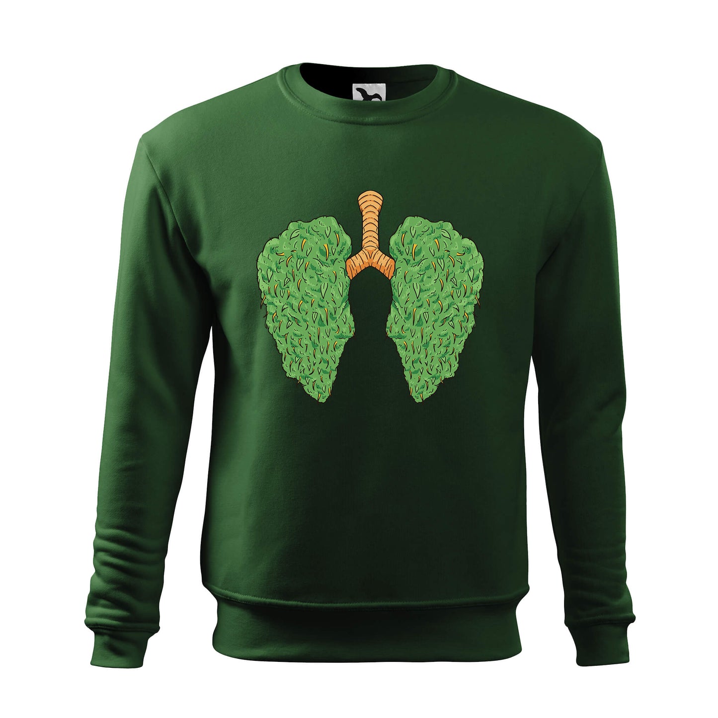 Cannabis lungs sweatshirt - rvdesignprint
