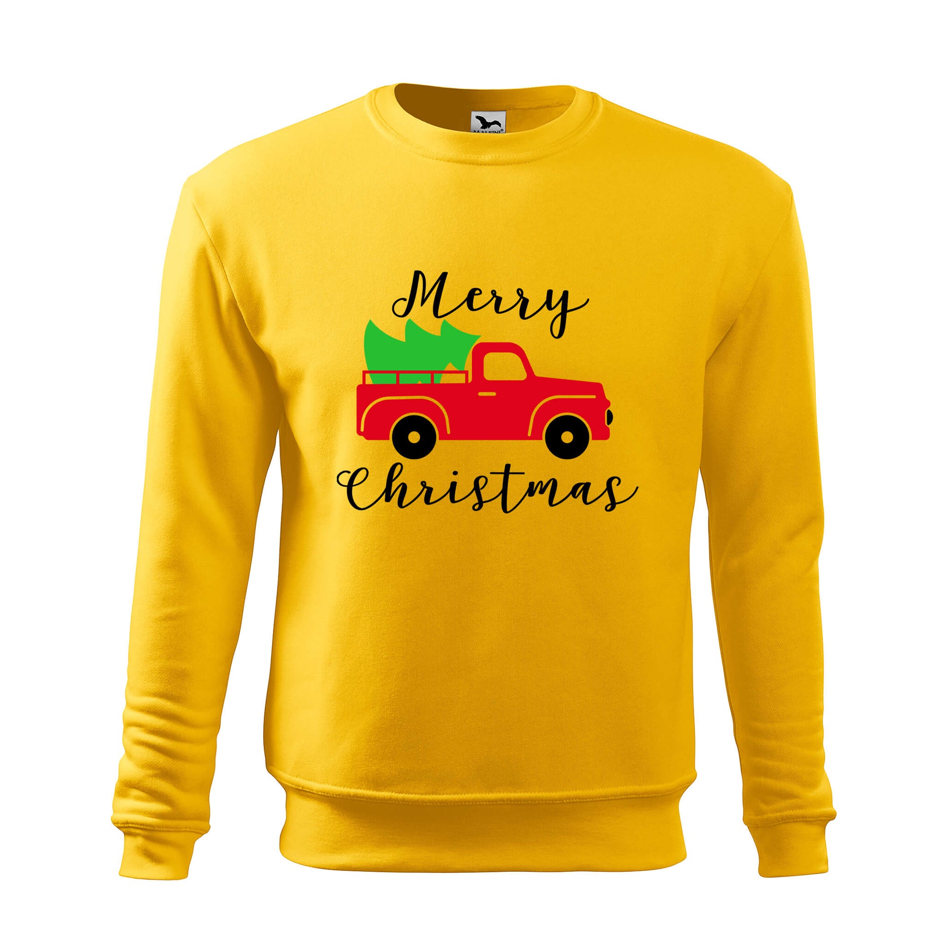 Merry christmas with truck sweatshirt - rvdesignprint