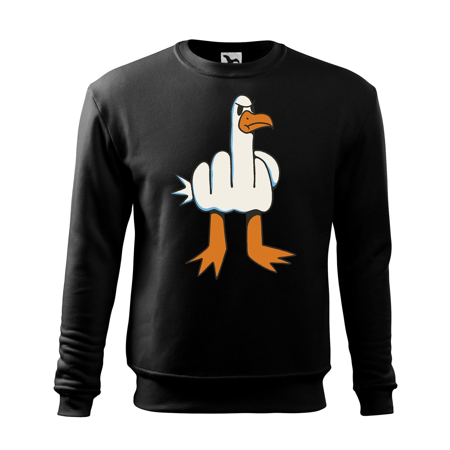 Seagull middle finger sweatshirt - rvdesignprint