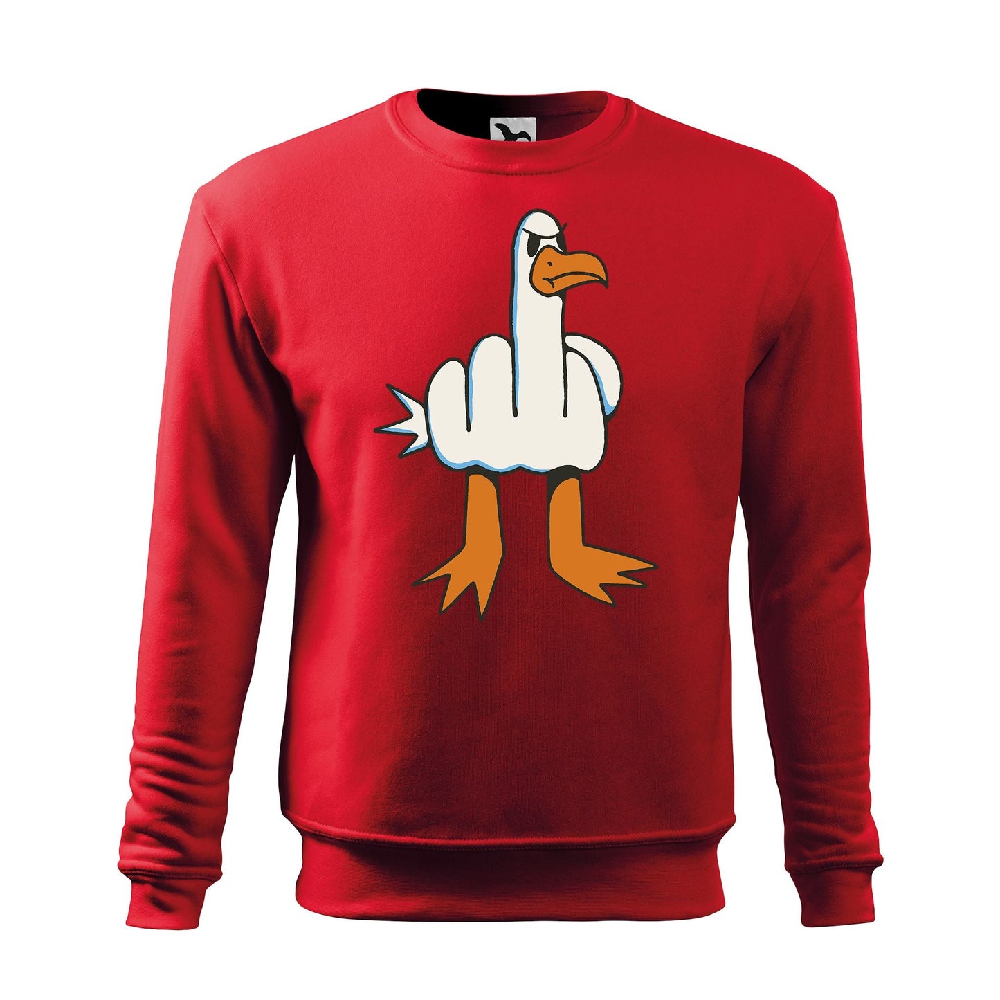 Seagull middle finger sweatshirt - rvdesignprint