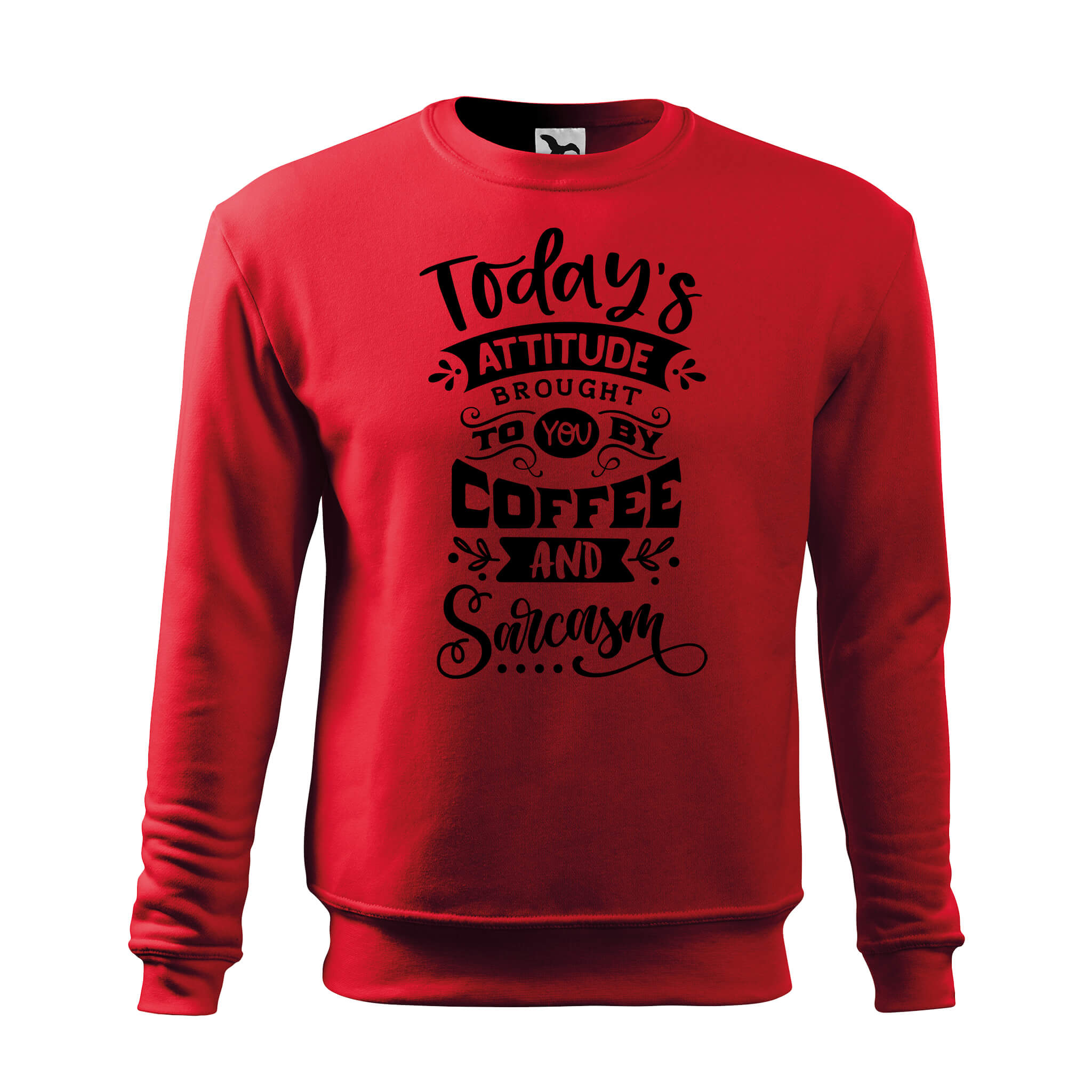 Sweatshirt Todays Attitude Herren rvdesignprint