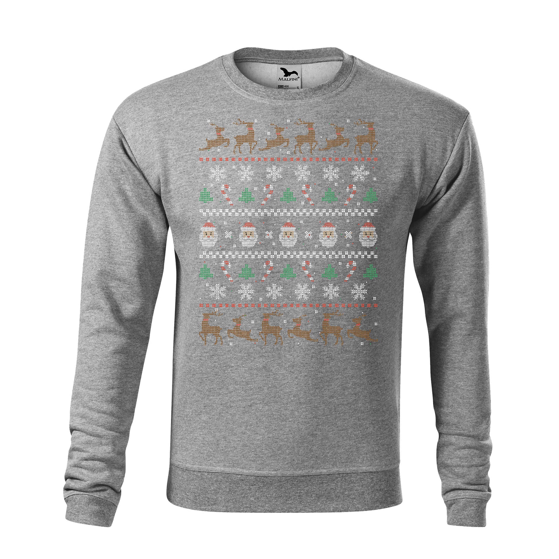 Ugly sweater xmas sweatshirt - rvdesignprint