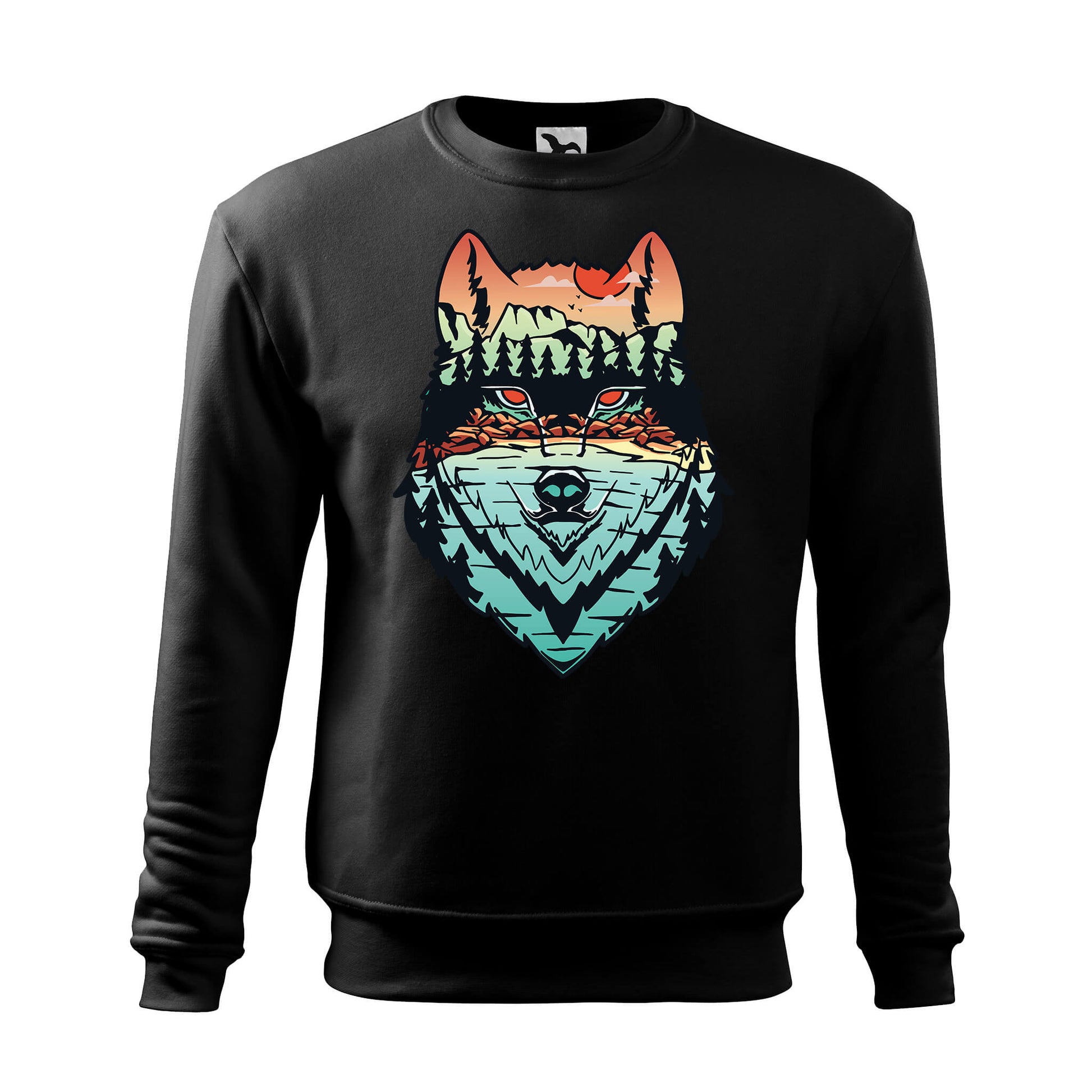 Wolf forest sweatshirt - rvdesignprint