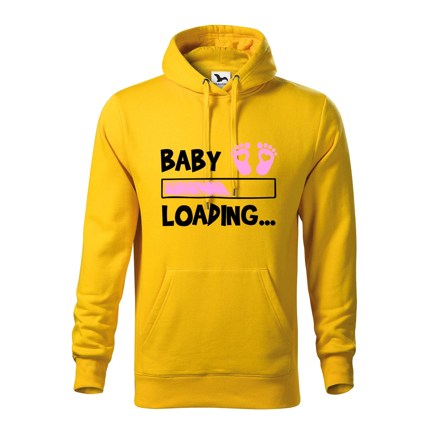 Babyboy loading baby girl hoodie - rvdesignprint