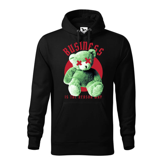 Business bear hoodie - rvdesignprint