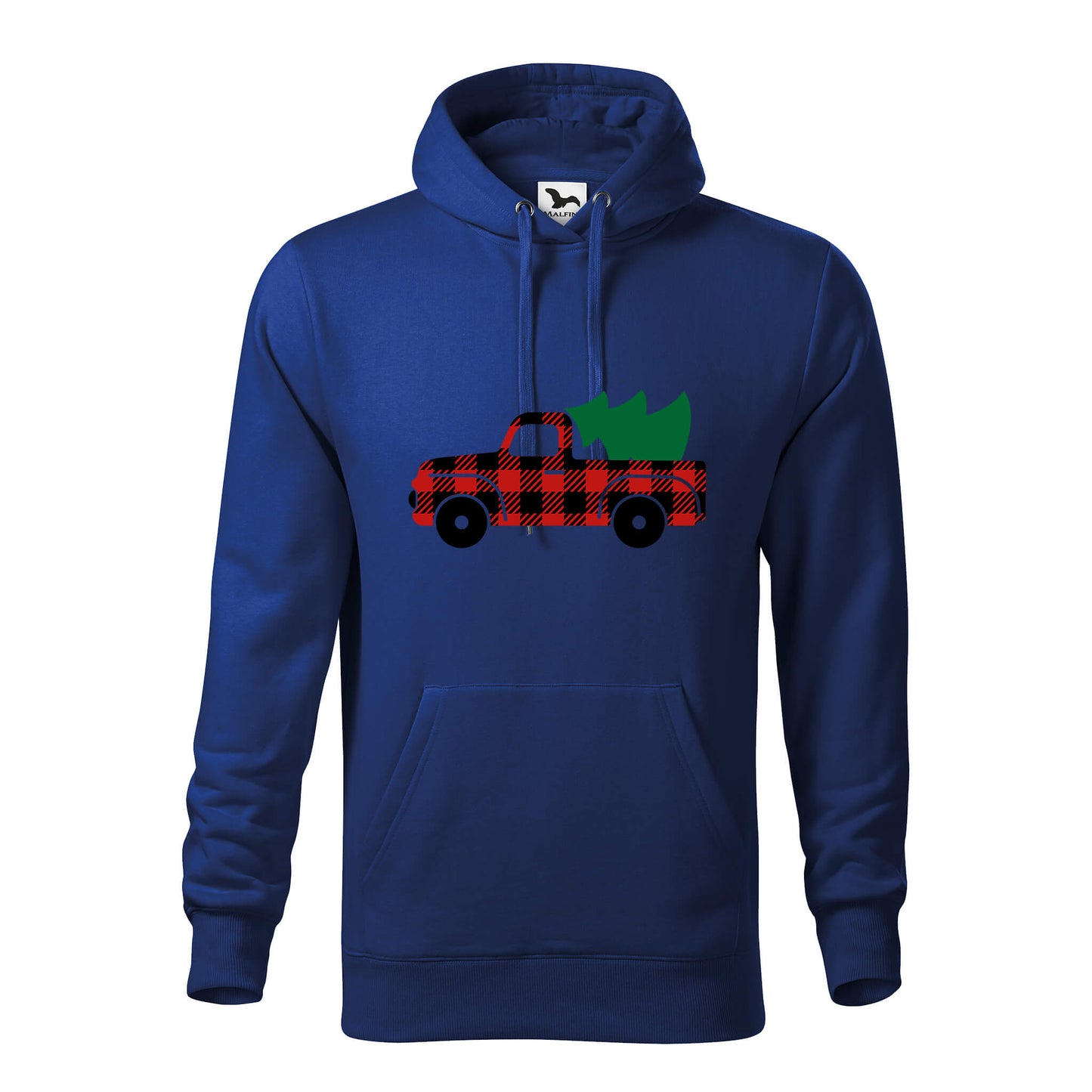 Christmas buffalo plaid truck hoodie - rvdesignprint