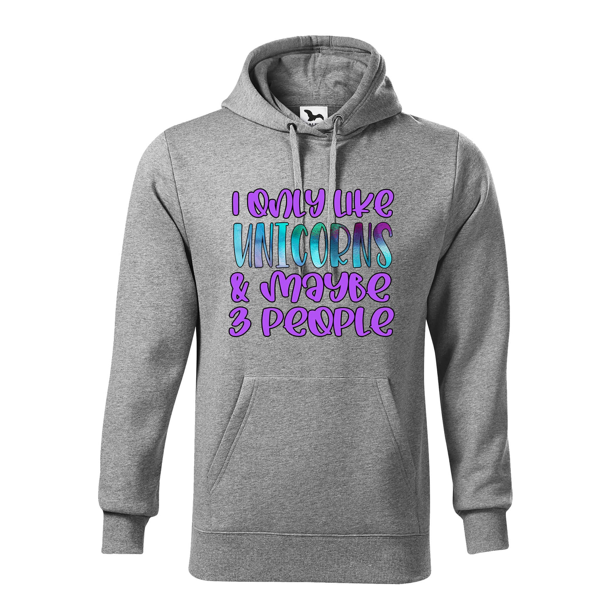 I only like unicorns and maybe 3 people hoodie - rvdesignprint