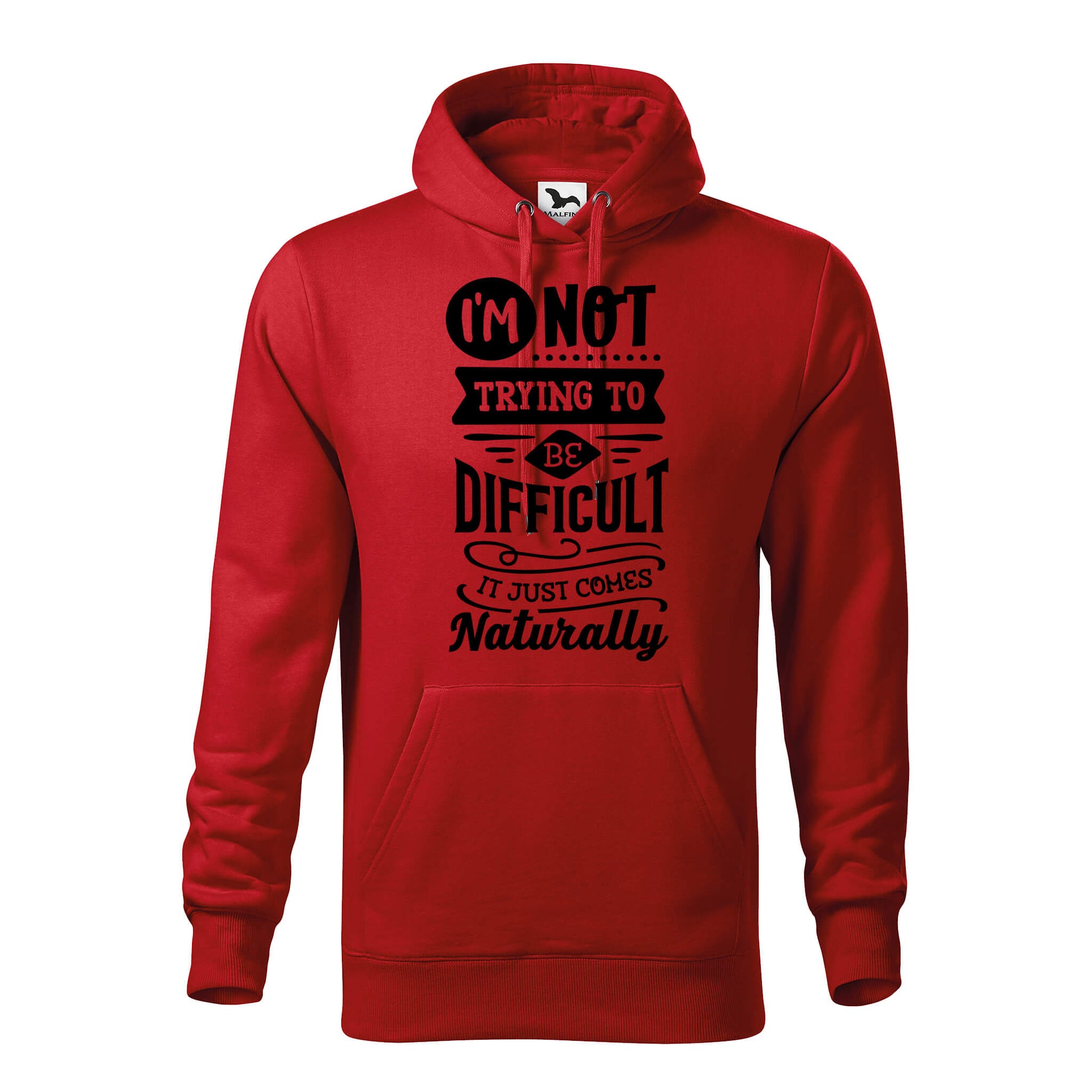 Im not trying to be  hoodie - rvdesignprint