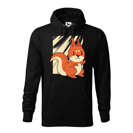 Rude squirrel hoodie - rvdesignprint