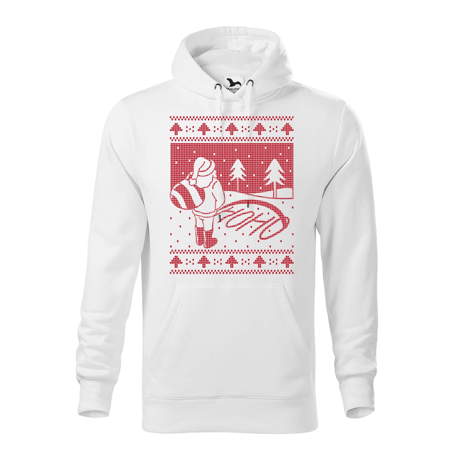 Santa ugly sweater hoodie - rvdesignprint
