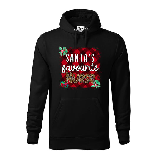 Santas favourite nurse hoodie - rvdesignprint