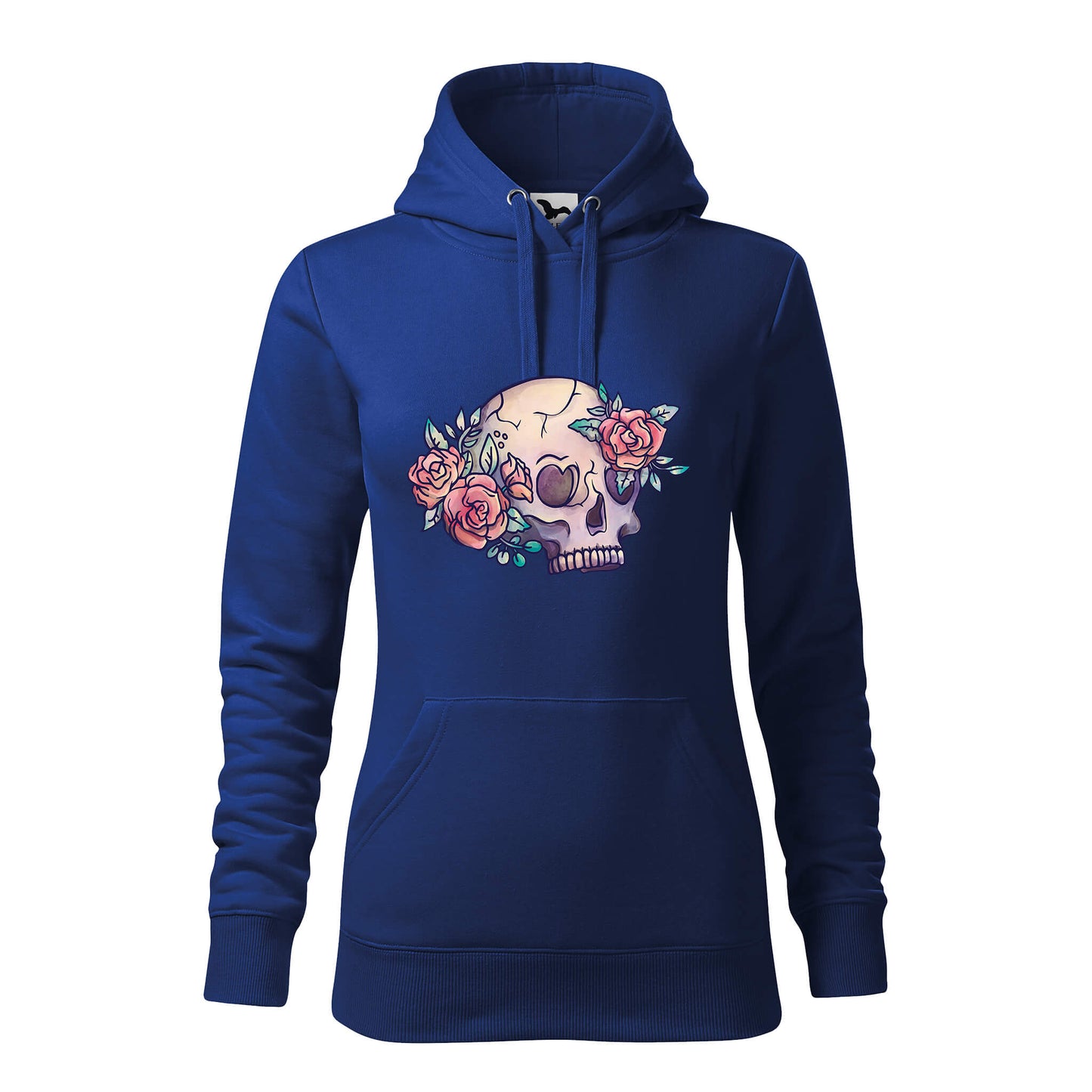 Floral skull hoodie - rvdesignprint