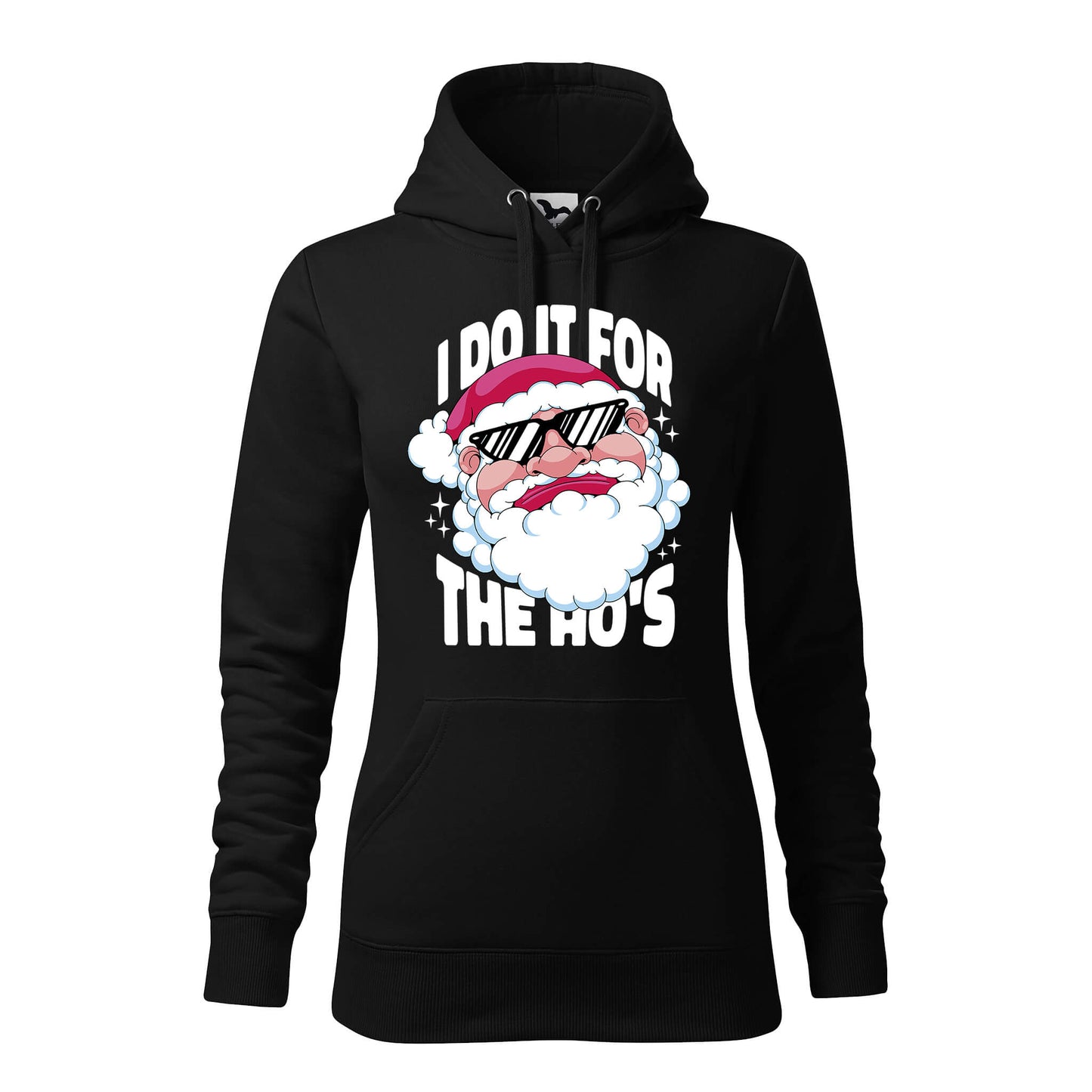 I do it for the hoes santa hoodie - rvdesignprint