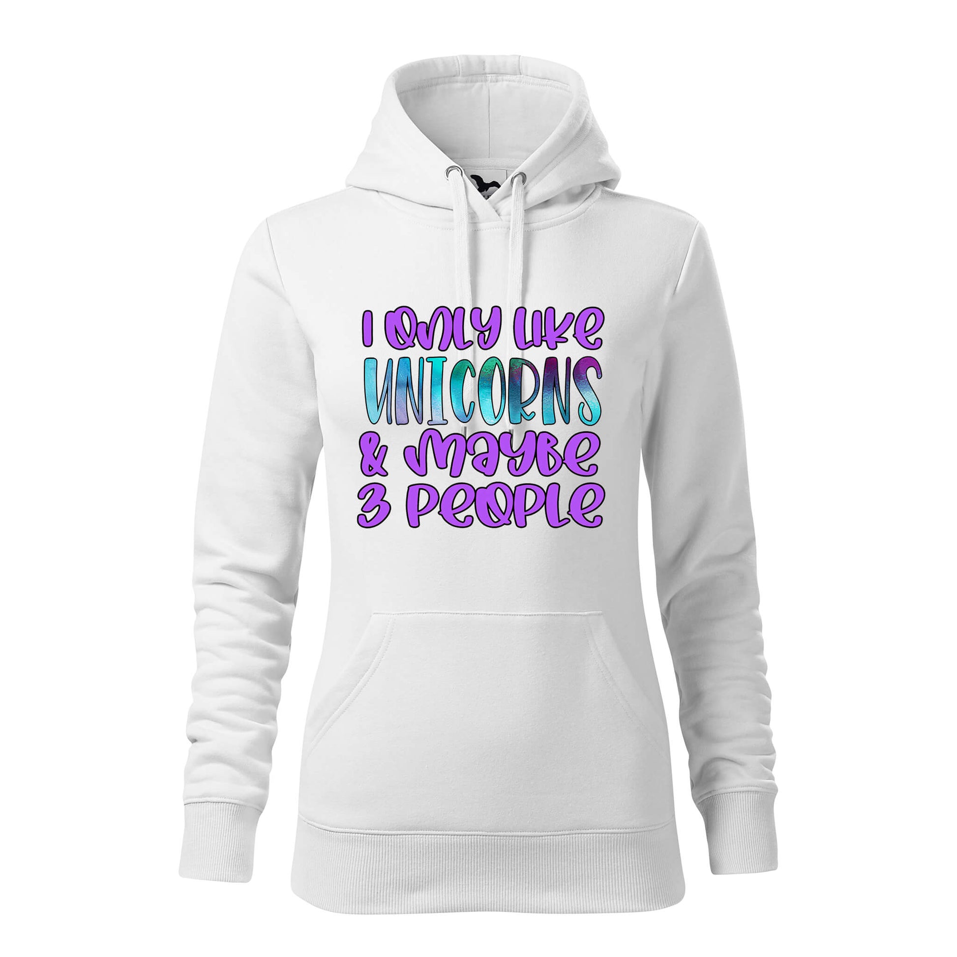 I only like unicorns and maybe 3 people hoodie - rvdesignprint