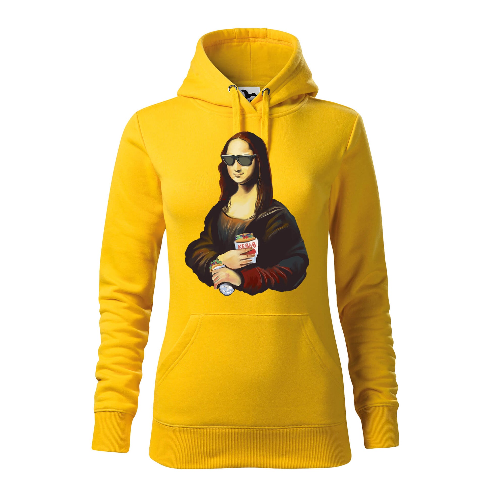 Mona lisa kebab hoodie - rvdesignprint