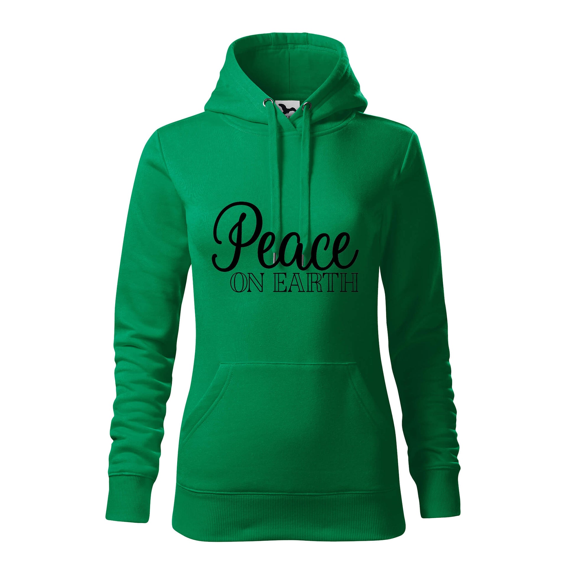 Peace on earth hoodie Woman XS Green