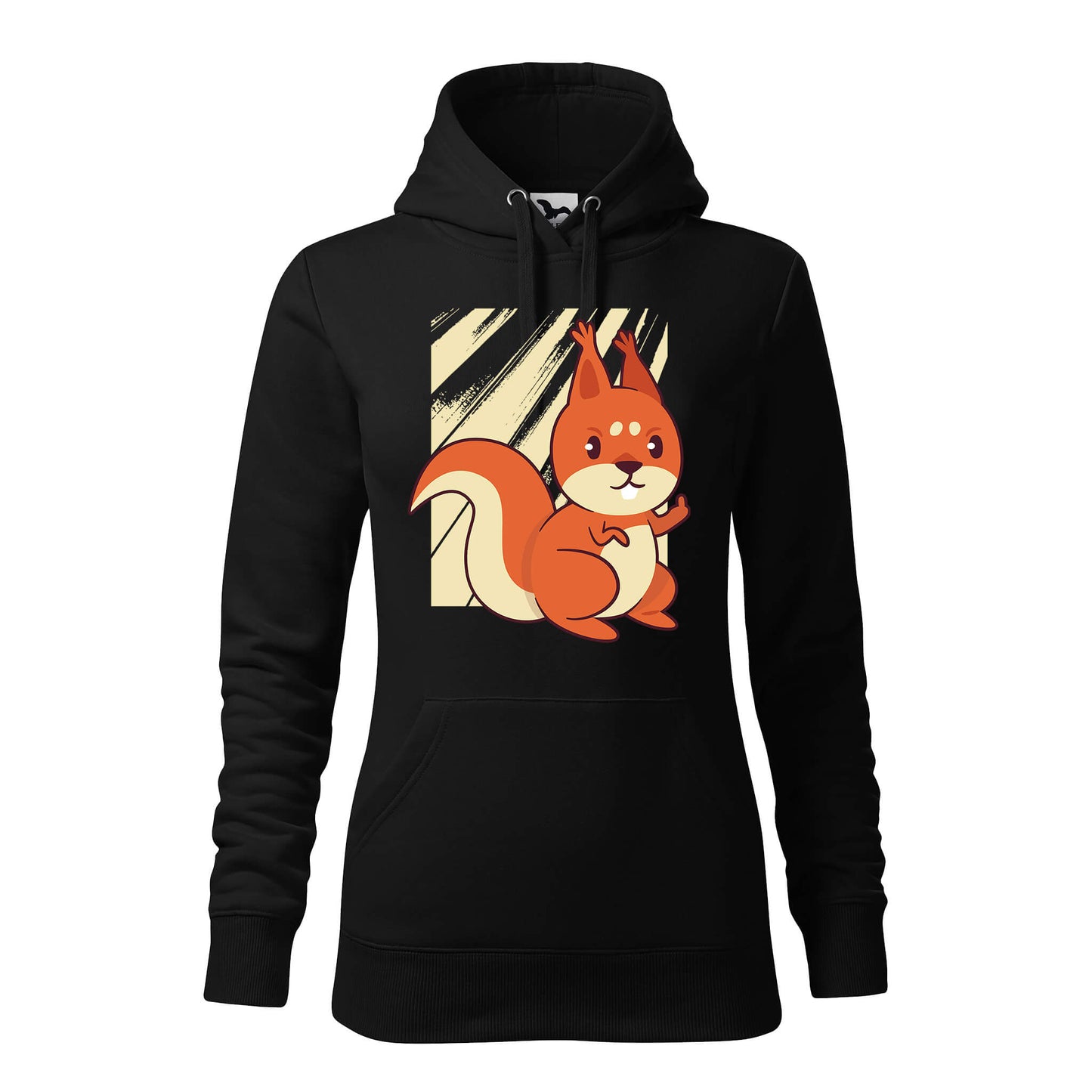 Rude squirrel hoodie - rvdesignprint